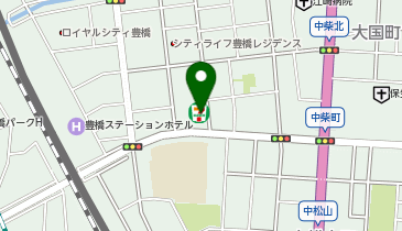 ChargeSPOT セブン-イレブン 豊橋東小田原町店の地図画像