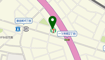ChargeSPOT セブン-イレブン 刈谷一ツ木町1丁目店の地図画像