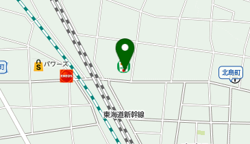 ChargeSPOT セブン-イレブン 豊橋北島町店の地図画像