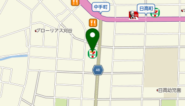 ChargeSPOT セブン-イレブン 刈谷中手町店の地図画像