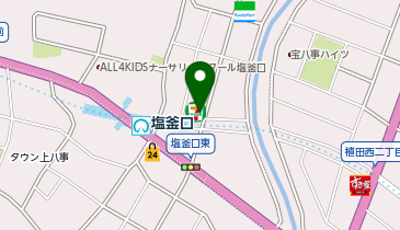 ChargeSPOT セブン-イレブン 名古屋塩釜口2丁目店の地図画像