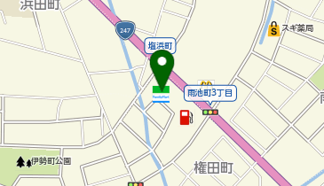 CHARGESPOT(チャージスポット)ファミリーマート 碧南権田町店の地図画像