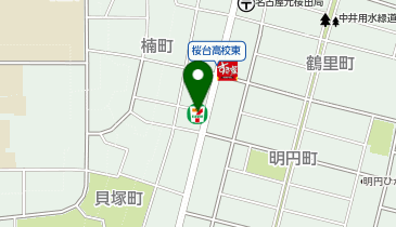 ChargeSPOT セブン-イレブン 名古屋弥生町店の地図画像
