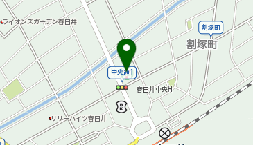 ChargeSPOT セブン-イレブン 春日井中央通店の地図画像