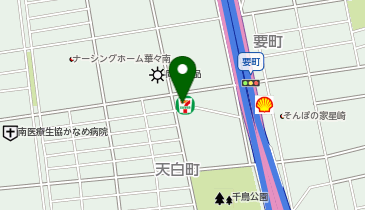 ChargeSPOT セブン-イレブン 名古屋天白町4丁目店の地図画像