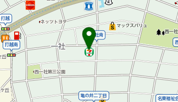 ChargeSPOT セブン-イレブン 名古屋一社1丁目店の地図画像