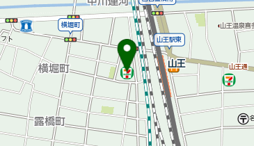 ChargeSPOT セブン-イレブン 名古屋露橋1丁目店の地図画像