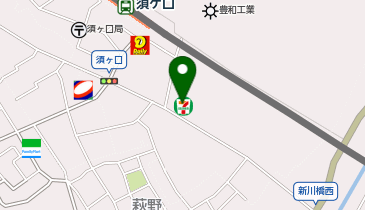 ChargeSPOT セブン-イレブン 清須須ケ口店の地図画像