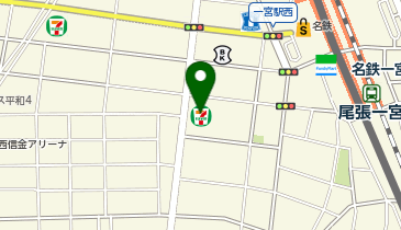 ChargeSPOT セブン-イレブン 一宮新生2丁目店の地図画像