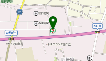 ChargeSPOT セブン-イレブン 名古屋四軒家1丁目店の地図画像