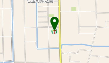 ChargeSPOT セブン-イレブン あま七宝沖之島店の地図画像