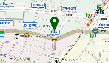 ChargeSPOT セブン-イレブン 名古屋葵3丁目店の地図画像