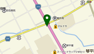 CHARGESPOT(チャージスポット)ローソン 琴平町榎井店の地図画像