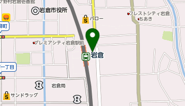 ChargeSPOT セブン-イレブン 岩倉駅東口店の地図画像