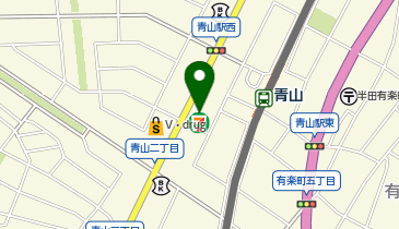 ChargeSPOT セブン-イレブン 半田青山店の地図画像
