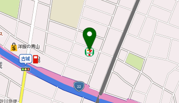 ChargeSPOT セブン-イレブン 清須城並2丁目店の地図画像