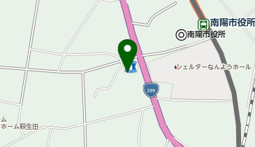 CHARGESPOT(チャージスポット)ローソン 南陽市役所前店の地図画像