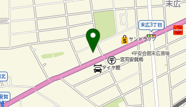 ChargeSPOT セブン-イレブン 一宮苅安賀店の地図画像