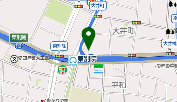 ChargeSPOT セブン-イレブン 名古屋東別院駅北店の地図画像