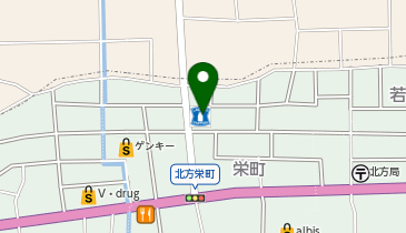 CHARGESPOT(チャージスポット)ローソン 北方栄町店の地図画像