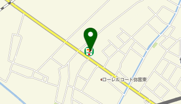 ChargeSPOT セブン-イレブン 弥富佐古木店の地図画像
