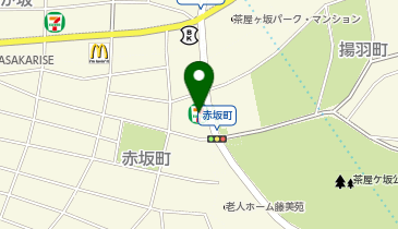 ChargeSPOT セブン-イレブン 名古屋赤坂町店の地図画像