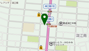CHARGESPOT(チャージスポット)ローソン 内環深江南一丁目店の地図画像