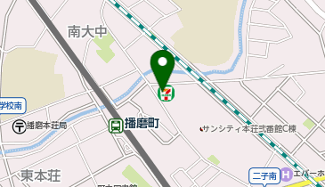 ChargeSPOT セブン-イレブン 播磨町駅北店の地図画像