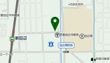 ChargeSPOT セブン-イレブン 京田辺河原店の地図画像