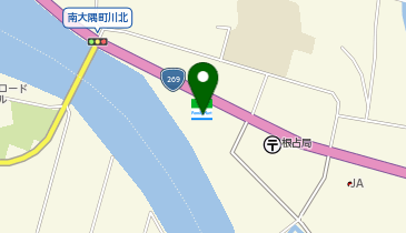 CHARGESPOT(チャージスポット)ファミリーマート 根占川北店の地図画像