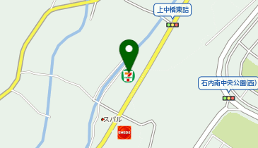CHARGESPOT(チャージスポット)セブン-イレブン 広島石内バイパス店の地図画像