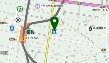 CHARGESPOT(チャージスポット)ローソン 高松塩上町店の地図画像