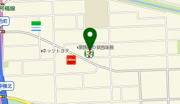 ChargeSPOT セブン-イレブン 名古屋西味鋺2丁目店の地図画像