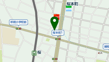 ChargeSPOT セブン-イレブン 名古屋桜本町店の地図画像