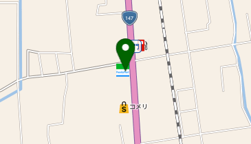 CHARGESPOT(チャージスポット)ファミリーマート 安曇野松川店の地図画像
