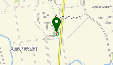 ChargeSPOT セブン-イレブン 津市垂水店の地図画像