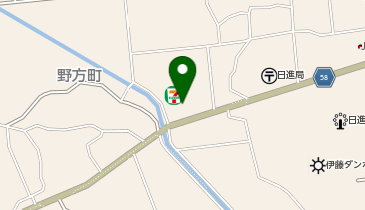 ChargeSPOT セブン-イレブン 日進野方町稲荷店の地図画像