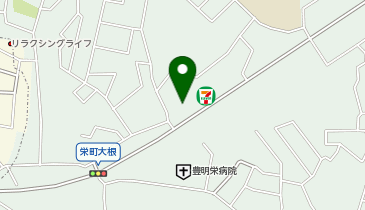 ChargeSPOT セブン-イレブン 豊明栄町大根店の地図画像