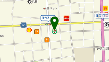 ChargeSPOT セブン-イレブン 一宮住吉2丁目店の地図画像