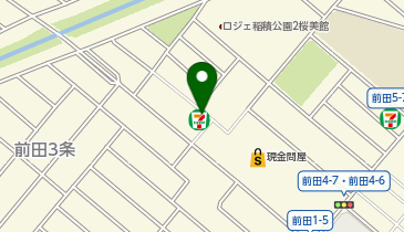 ChargeSPOT セブン-イレブン 札幌前田4条店の地図画像