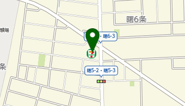 ChargeSPOT セブン-イレブン 札幌曙6条店の地図画像