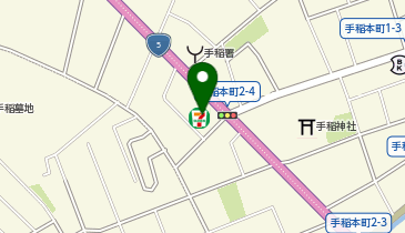 ChargeSPOT セブン-イレブン 札幌手稲本町3条4丁目店の地図画像