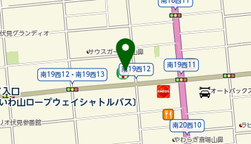 ChargeSPOT セブン-イレブン 札幌南19条西12丁目店の地図画像