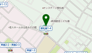 CHARGESPOT(チャージスポット)セブン-イレブン 東札幌1条4丁目店の地図画像