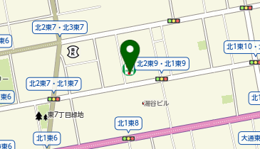 ChargeSPOT セブン-イレブン 札幌北2条東8丁目店の地図画像