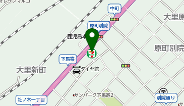 ChargeSPOT セブン-イレブン 門司原町別院店の地図画像