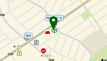 ChargeSPOT セブン-イレブン 若松高須東4丁目店の地図画像