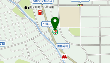ChargeSPOT セブン-イレブン 八幡引野店の地図画像