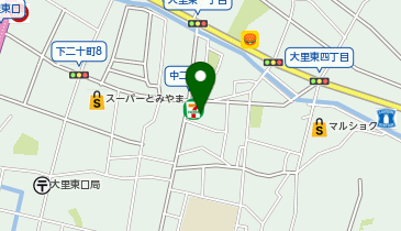 ChargeSPOT セブン-イレブン 門司中二十町店の地図画像
