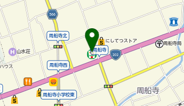 ChargeSPOT セブン-イレブン 福岡周船寺1丁目店の地図画像